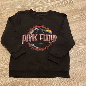 Pink Floyd Kids Sweatshirt in Black with Colorful Graphic